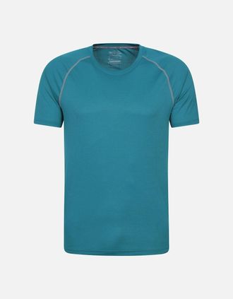 Mountain Warehouse Mens Mountain Warehouse Mens Aero II IsoCool T-Shirt - Blue - Size: 44