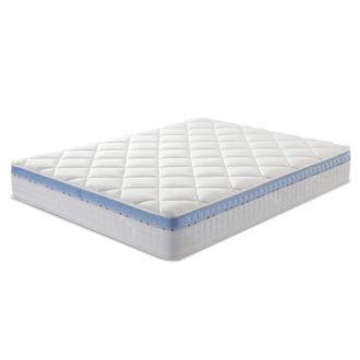 Marckonfort Colch&oacute;n Viscoelastico Gel Active 140 X 200 X 25 Cm. 1cm De Visco-gel De 65 Kg/m3 + Independencia De Lechos + Firmeza: Media + Extremadamente Durable