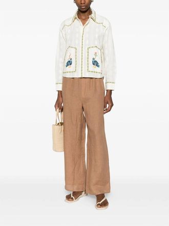 BASERANGE Stoa Trousers - Brown