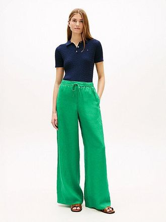 Tommy Hilfiger Pantal&oacute;n amplio de pernera ancha