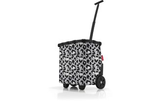 Reisenthel Einkaufstrolley REISENTHEL Carrycruiser Frame, Damen, grau (grau, schwarz), Polyester, Einkaufsk&ouml;rbe Einkaufstrolley, Aus recyceltem Material