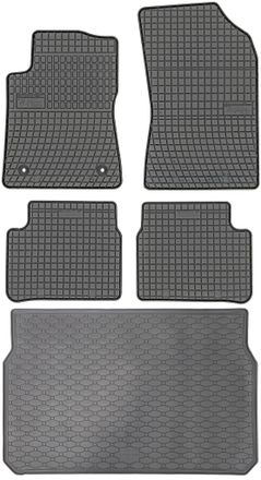 OEM Juego De Alfombrillas De Goma Para Coche Y Alfombrilla Para Maletero Para Citro&euml;n C3 Iii Hatchback (desde Enero De 2017 Hasta 2024)