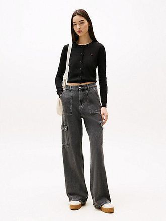 Tommy Hilfiger Claire High Rise Wide Cargo Jeans