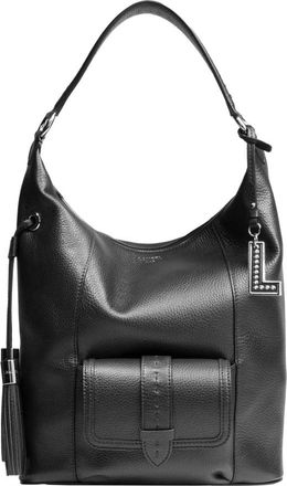 Lancel Zwarte Schoudertas 1Er Flirt - Dames - Schoudertassen - Zwart - ONE Size - Leer - Tassen