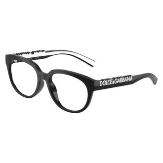 Dolce & Gabbana Glasses, unisex, Black, Size: 49 MM Dx5007 Optical Frame