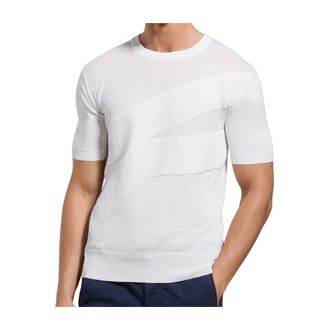 Dirk Bikkembergs T-Shirts, male, White, Size: 2XL T-shirt