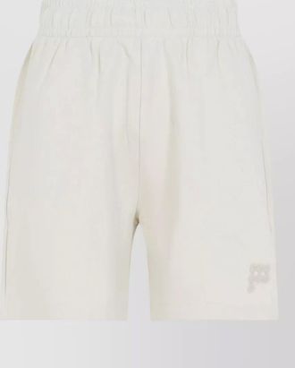 PANGAIA mens mid length shorts side pockets