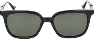 Gucci Sunglasses, male, Black, Size: 54 MM Lido Sunglasses