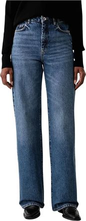 Patrizia Pepe Jeans dritti a vita alta - - Jeans - Donna - Blu - W30