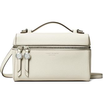 Tory Burch Romy Slim Top Handle Bag in Light Cream at Nordstrom