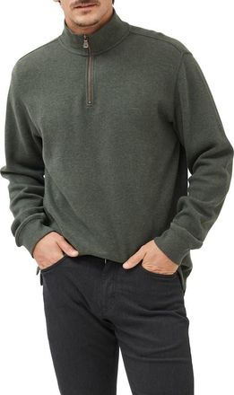 Rodd & Gunn Alton Ave Regular Fit Pullover Sweatshirt in Forest at Nordstrom, Size Xxx-Large
