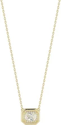 Glaze Jewelry 14K Plated Cz Necklace