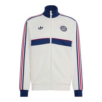 adidas FC Bayern M&uuml;nchen OG Track Top - Heren - Trainingsjackets - Wit - L - Fitness