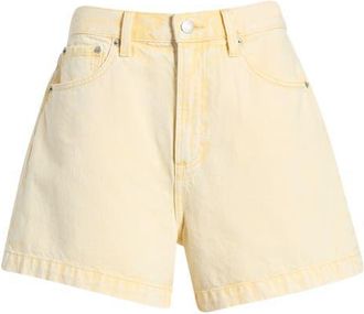 Pistola Denim Saige High Waist Denim Shorts in Yellow at Nordstrom, Size 24