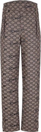 Off-white Womens Off White Mono Regular Fit Track Pants in Black Monogram - Size 8 UK