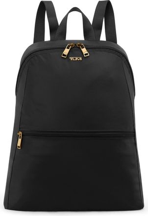 Tumi Just In Case Backpack - Small Packable Travel Bag for Women & Men - Easily Carry Travel Accessories, Black/Gold, One Size, Voyageur Just in Case Backp