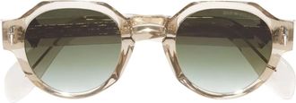 Cutler and Gross The Great Frog - Lucky Diamond I - Sand Crystal Sunglasses