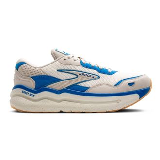 Brooks Mens Ghost Max Se Running Shoes In Silver Lining/blue/surf The Web