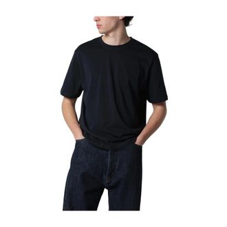 STUDIO NICHOLSON T-Shirts, male, Blue, Size: S Bric T-Shirt