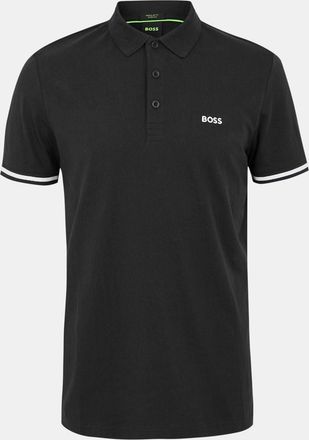 HUGO BOSS Mens Regular Fit Polo Shirt in Dark Blue - Size Small