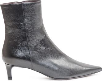 Roberto Festa Milano Boots - Dames - Laarzen met Hak - Zwart - 41 EU - Leer - Schoenen