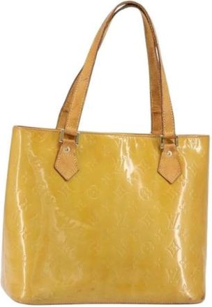 Louis Vuitton Pre-owned Tote Bags, female, Yellow, Size: ONE SIZE Pre-owned Vintage Tote Bag