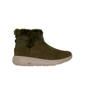 Skechers On The Go City 2 Cozy Vibe 144445W-OLV Womens Green Boots ZAP2489
