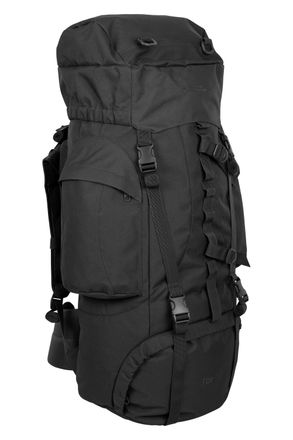 Mountain Warehouse Unisex Tor Rucksack with Multiple Pockets Waterproof Travel Backpack Black - One Size