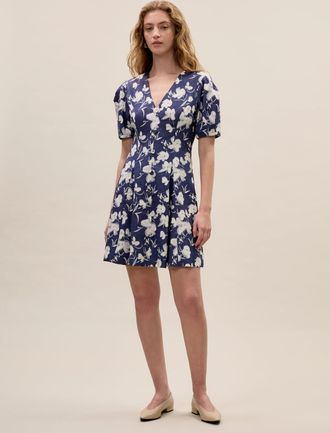 Rebecca Taylor Bea Linen Mini Dress