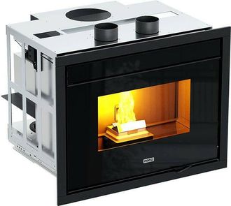 Foco Foco - Inserto Camino Canalizzato - Alimentazione: Pellet - Mod. 15c - Classe Energetica a+