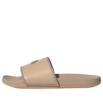 adidas Adilette Comfort Slides Warm Sandstone Core Black JQ2255