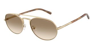 Emporio Armani EA2171 300213 Mens Sunglasses Gold Size 57