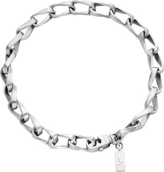 Emporio Armani Necklaces - Heren - Kettingen - Grijs - ONE Size - Accessoires