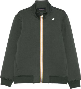 K-Way Finn Spacer Zip Jacket - Heren - Vesten met rits - Groen - XL - Polyester - Hoodies & sweatvesten