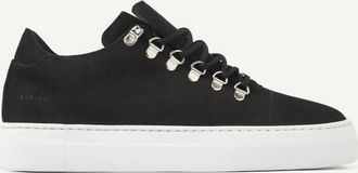 Nubikk Klassieke Zwarte Nubuck Schoenen - Heren - Sneakers - Zwart - 40 EU - Schoenen
