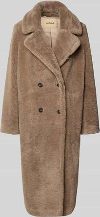 Smith & Soul Mantel aus Teddyfell in Taupe, Gr&ouml;&szlig;e XXL