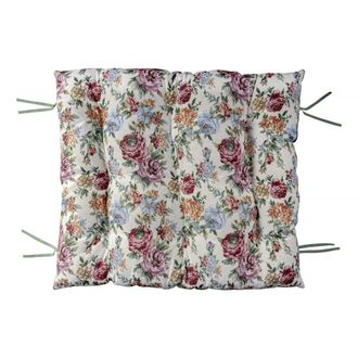 Really Nice Things Colch&oacute;n de suelo de algod&oacute;n flores 120x100