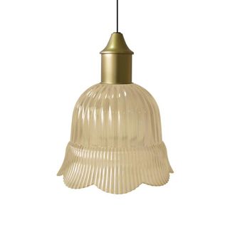 Tosel Suspensi&oacute;n vidrio &aacute;mbar D18,5 cm