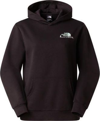 The North Face Monte Graphic Hoodie Hoodie f&uuml;r Damen | schwarz