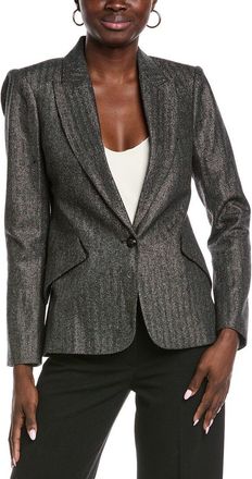 L'agence Lagence Chamberlain Wool-Blend Blazer