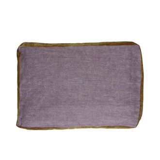 POMAX Coj&iacute;n de lino lavanda 60X40