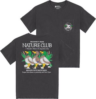 Parks Project Prospect Park Alliance Nature Club Pocket Tee in Graphite at Nordstrom, Size X-Large