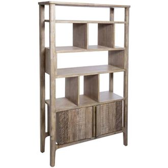 Atmosphera Atmosphera - Libreria in acacia banila 95x180cm cr&eacute;ateur dint&eacute;rieur