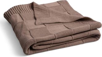 OEM Manta Cuadrados Cuadrados De Algod&oacute;n 80x100