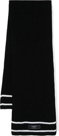 Balmain Gestreept Wollen Sjaal - unisex - Wintersjaals - Veelkleurig - L - Wol - Accessoires