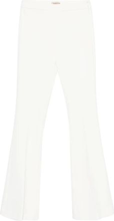 Blanca Vita high-waisted trousers - White