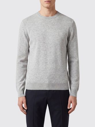 Canali Maglia girocollo in puro cashmere a maniche lunghe