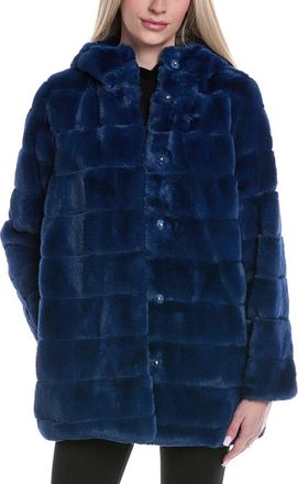 Kenneth Cole Fuzzy Coat