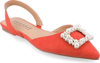 Journee Collection Women & apos;s Hannae Medium and Wide Width Flats