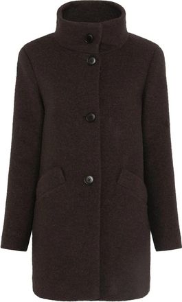 Fuchs Schmitt Gebreide jas - Dames - Mantel - Bruin - 6XL - Wol - Jassen
